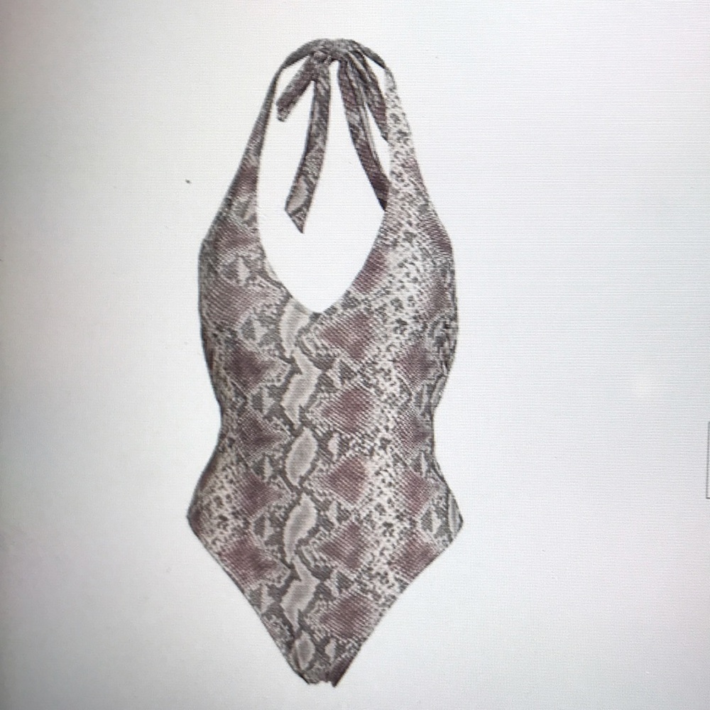 NWT Barts Keona Halter One Piece